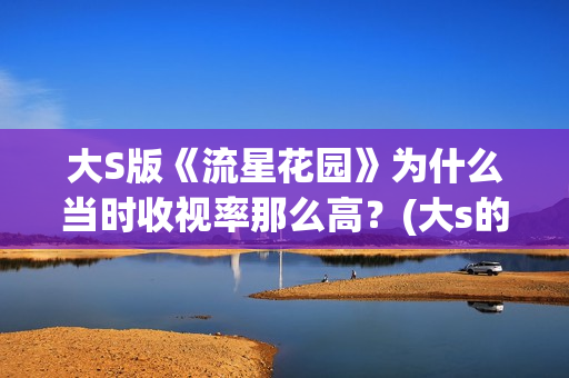 大S版《流星花园》为什么当时收视率那么高？(大s的流星花园经典片段)