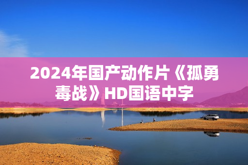2024年国产动作片《孤勇毒战》HD国语中字