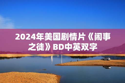 2024年美国剧情片《闹事之徒》BD中英双字 2024年美国剧情片《闹事之徒》BD中英双字
