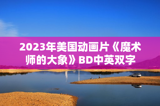 2023年美国动画片《魔术师的大象》BD中英双字