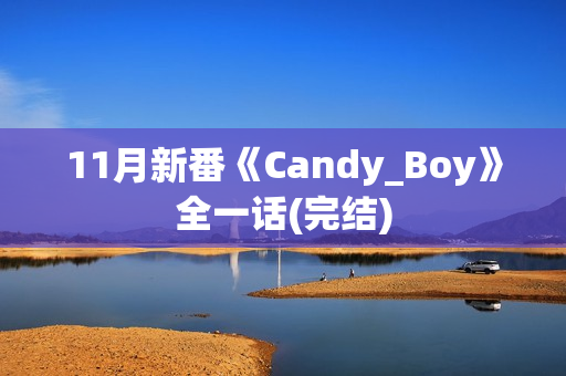 11月新番《Candy_Boy》全一话(完结) 11月新番《Candy_Boy》全一话(完结)