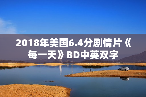 2018年美国6.4分剧情片《每一天》BD中英双字