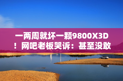 一两周就坏一颗9800X3D！网吧老板哭诉：甚至没敢开任何超频