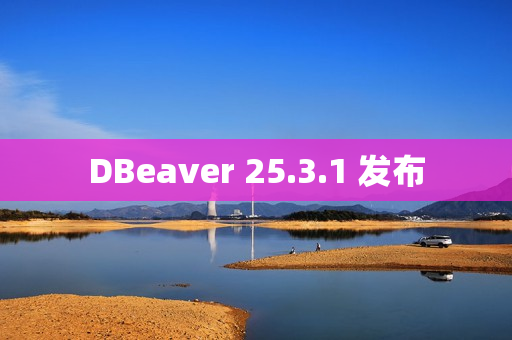 DBeaver 25.3.1 发布