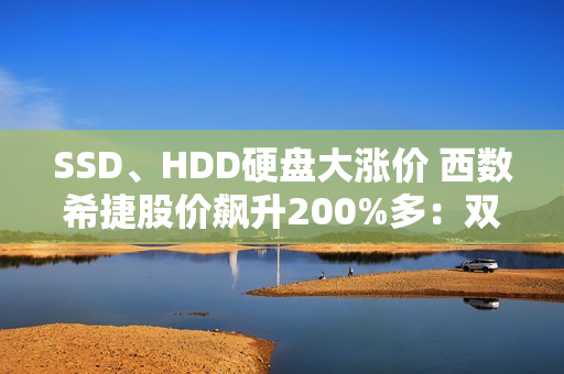 SSD、HDD硬盘大涨价 西数希捷股价飙升200%多：双双进入纳指100