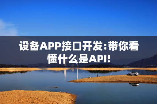 设备APP接口开发:带你看懂什么是API!