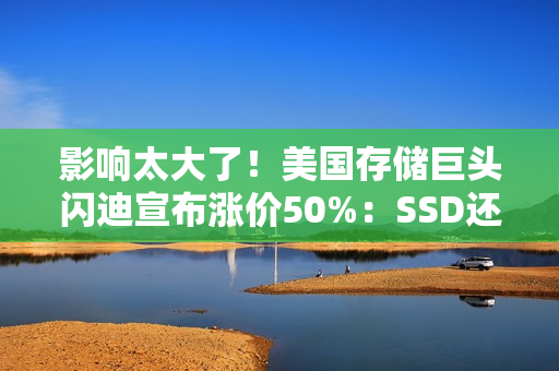 影响太大了！美国存储巨头闪迪宣布涨价50%：SSD还得涨价