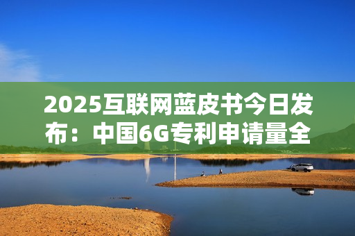 2025互联网蓝皮书今日发布：中国6G专利申请量全球第一