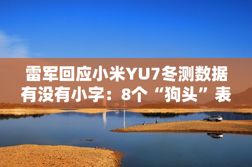 雷军回应小米YU7冬测数据有没有小字：8个“狗头”表情包