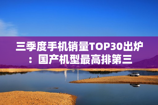 三季度手机销量TOP30出炉：国产机型最高排第三