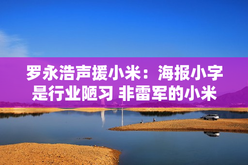 罗永浩声援小米：海报小字是行业陋习 非雷军的小米独创