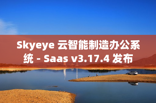Skyeye 云智能制造办公系统 - Saas v3.17.4 发布