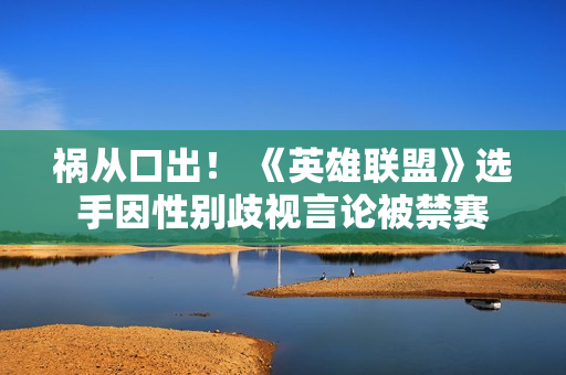 祸从口出！ 《英雄联盟》选手因性别歧视言论被禁赛