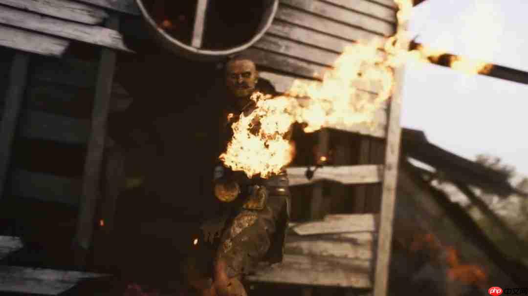 《猎杀：对决1896》火焰步枪宣传片 威力强大