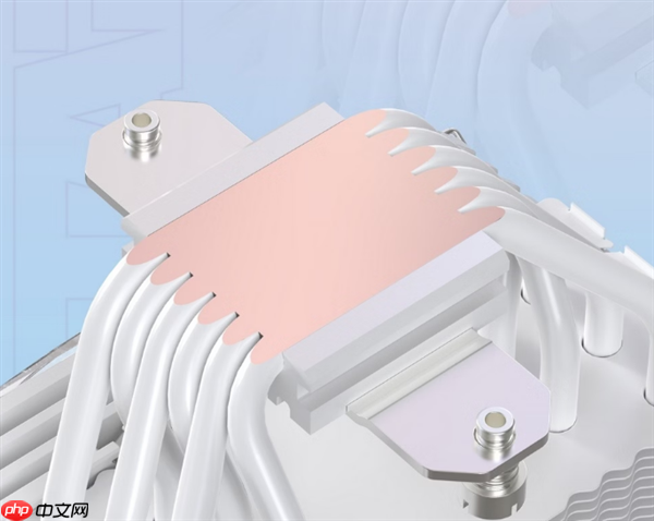 影驰星曜B6风冷散热器首发169元起:单塔六热管、无线镜顶盖