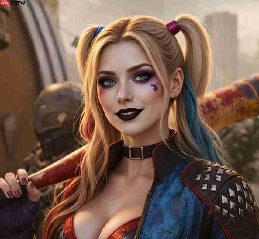 博主用AI爆改低颜值游戏角色:哈莉奎茵成性感美女