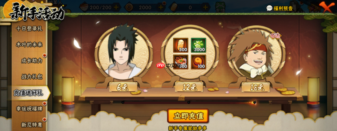 火影忍者手游忍者福利全解析：S 级角色零氪速成指南