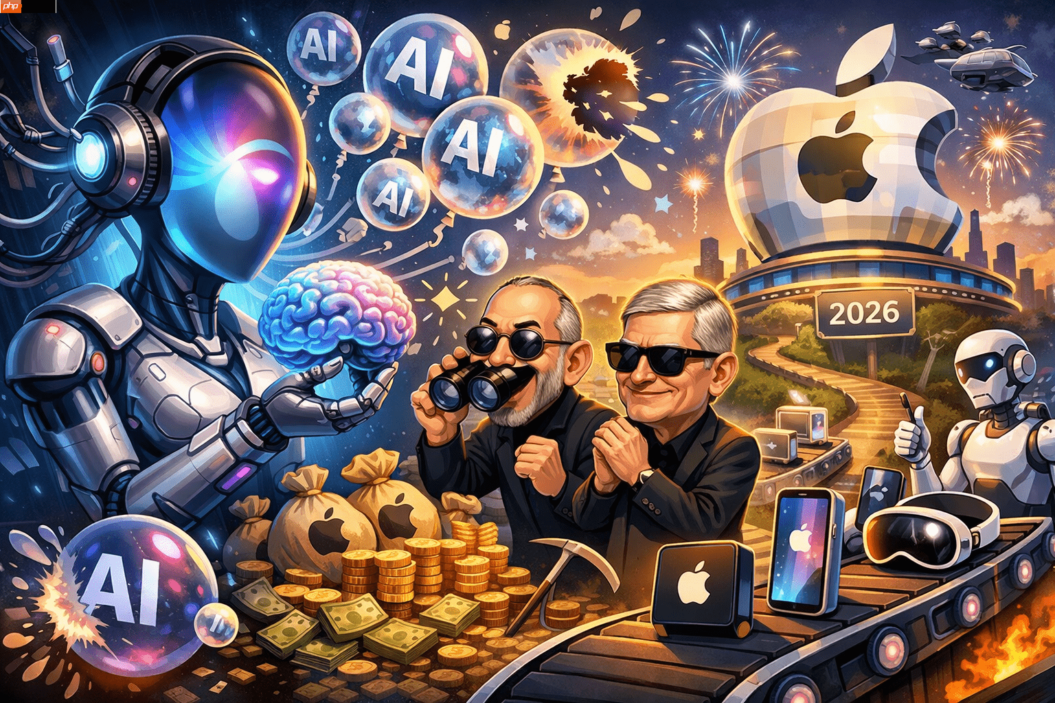 siri要变聪明了？传苹果坐等ai泡沫破裂收割 2026迎来大改版