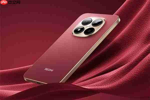 REDMI Note 15 Pro新年版明天首销：车厘子红机身一眼高级 1099元起