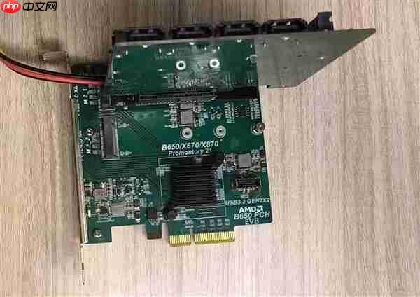 AMD 600/800芯片组竟然插在Intel 主板上！带来更多M.2 、SATA、USB