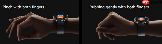 握拳、捏指就能测健康?Xiaomi Watch 5 全球首发 EMG 手势感测技术!