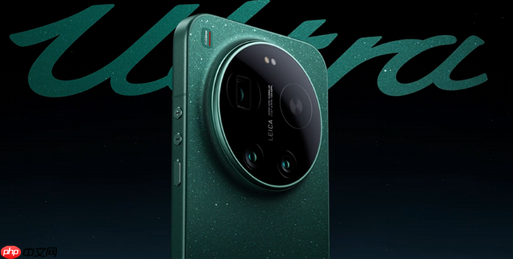 亮闪闪怪好看的，小米17 Ultra“星空绿”新配色官宣