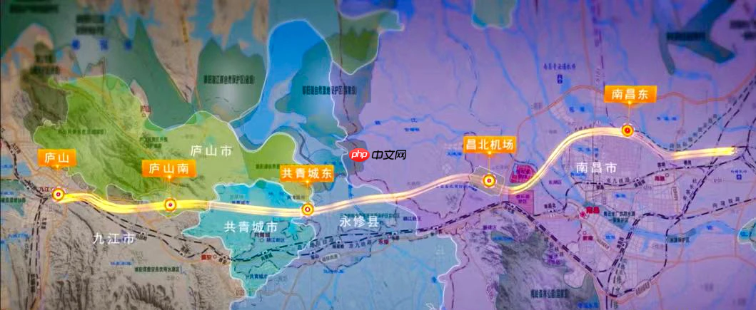 京港高铁南昌至九江段全线开始铺轨,通行将缩至半小时内