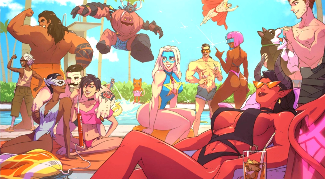 《超英派遣中心》NS版惨遭和谐!泳装大雷加上布料