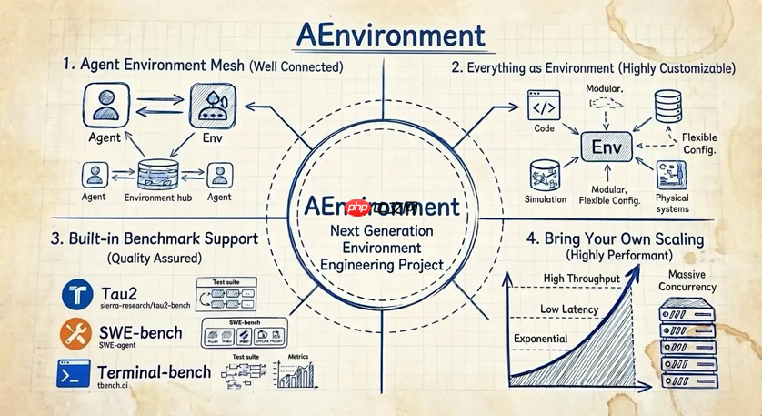 蚂蚁开源 AEnvironment,面向 Agentic RL 的统一环境平台