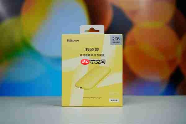 可磁吸绝配iPhone！长江存储致态灵潮流版移动SSD 2TB图赏