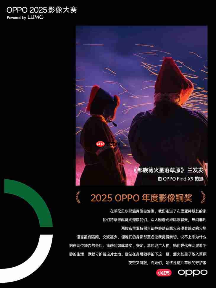 点亮感动时刻 OPPO 2025影像大赛获奖作品正式公布
