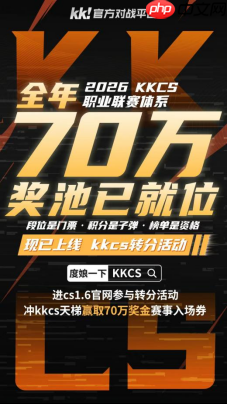 致敬老兵!CNCS20周年,KK官方对战平台携Alex开启cs1.6转分活动,马年70万赛事再续热血