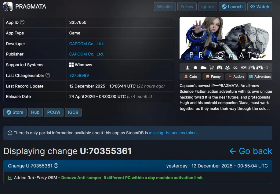 臭名昭著!卡普空新作《虚实万象》D加密遭玩家怒喷抵制
