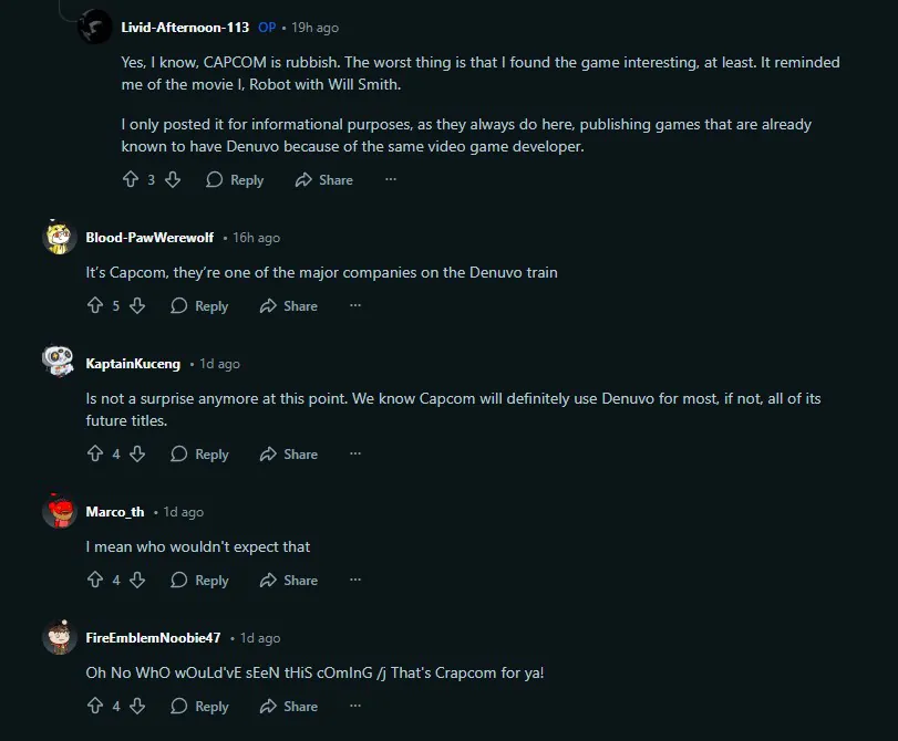 臭名昭著!卡普空新作《虚实万象》D加密遭玩家怒喷抵制