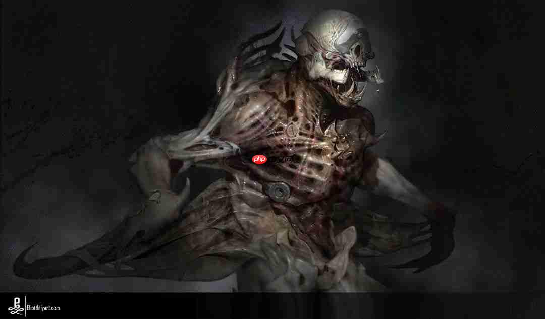 原版《毁灭战士4》美术概念图 活体兵器四足坦克等