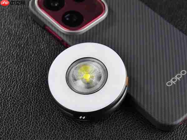 OPPO哈苏磁吸闪补光环灯上手：199元闭眼入
