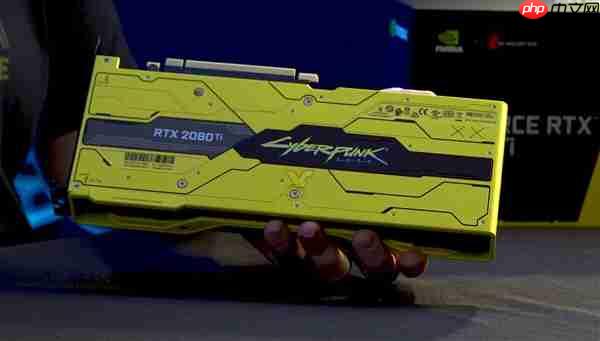 超稀有！NVIDIA赠送黄仁勋亲签RTX 2080 Ti《赛博朋克2077》定制显卡