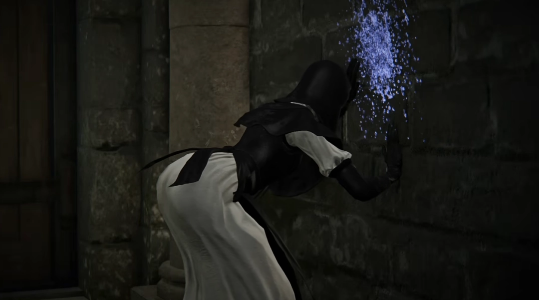 翘臀修女爱舔墙!《艾尔登法环:黑夜君临》修女全皮肤舔墙合集