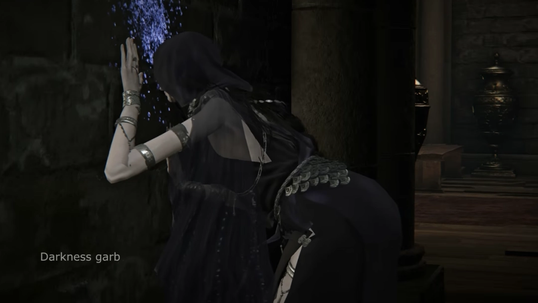 翘臀修女爱舔墙!《艾尔登法环:黑夜君临》修女全皮肤舔墙合集