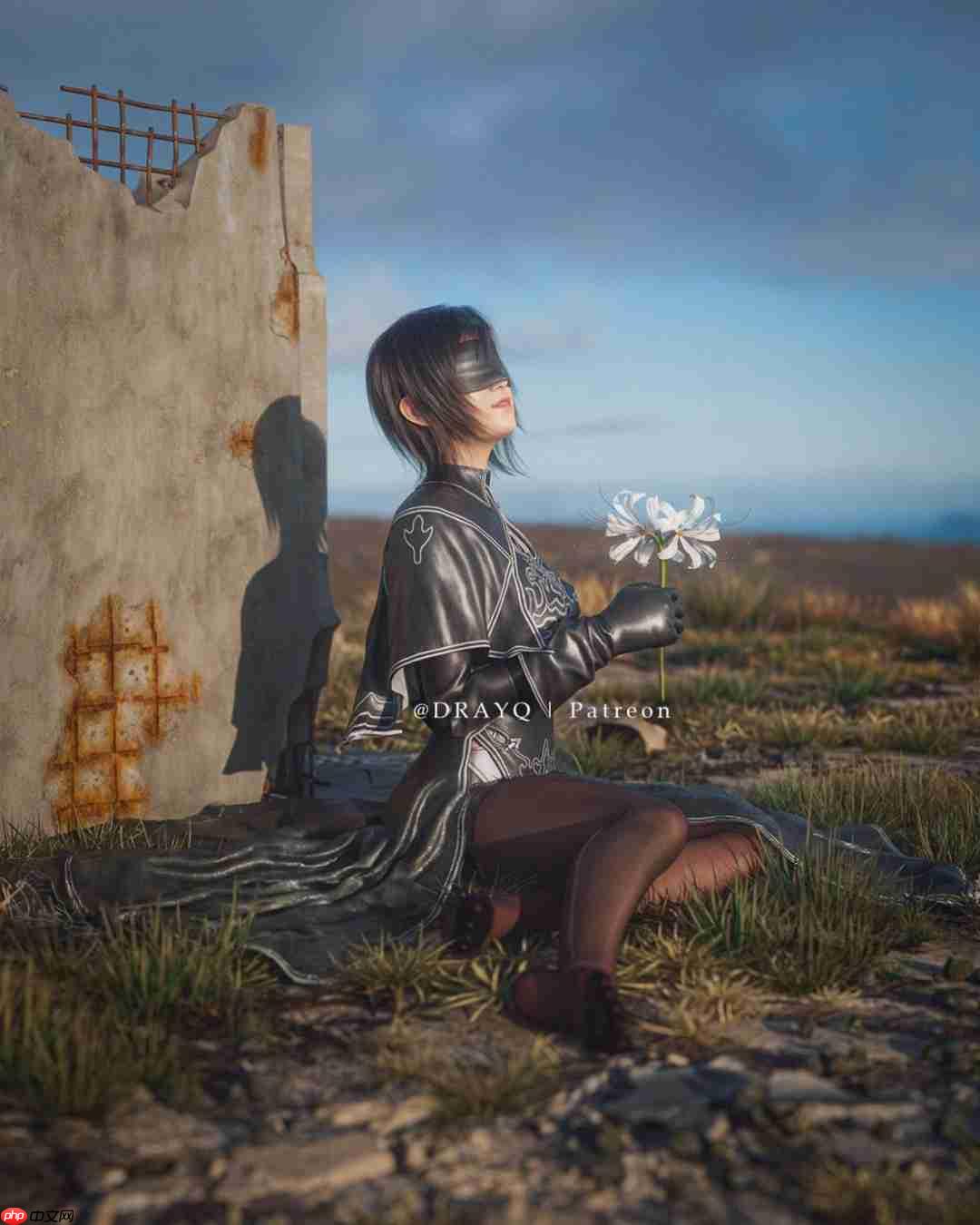 3D大神分享《最终幻想7：重制版》尤菲新图 小麋鹿超可爱