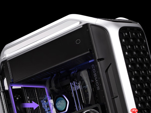 酷冷至尊COSMOS Alpha机箱首发3499元:曲面铝合金框架 钢化玻璃面板
