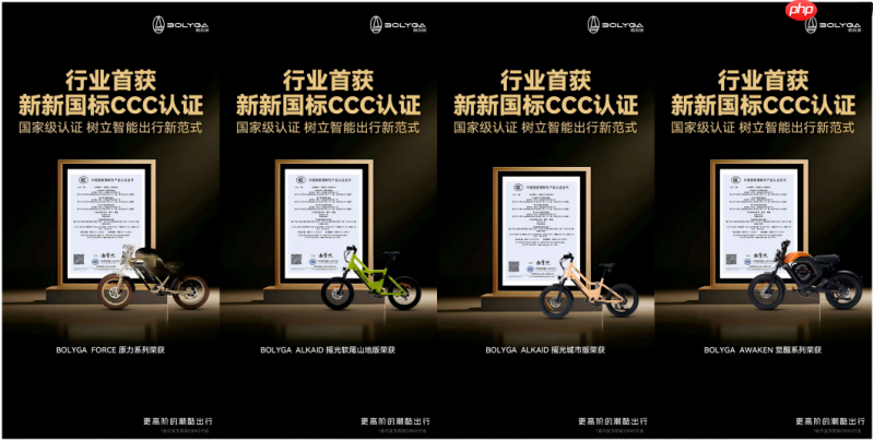 穿越标准周期:BOLYGA柏利迦全系产品获3C认证,开启产业新篇