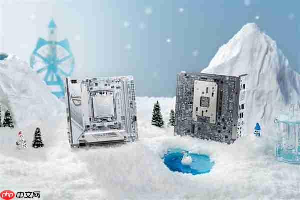 华硕ROG B850迷你吹雪主板双12开售 纯白小钢炮