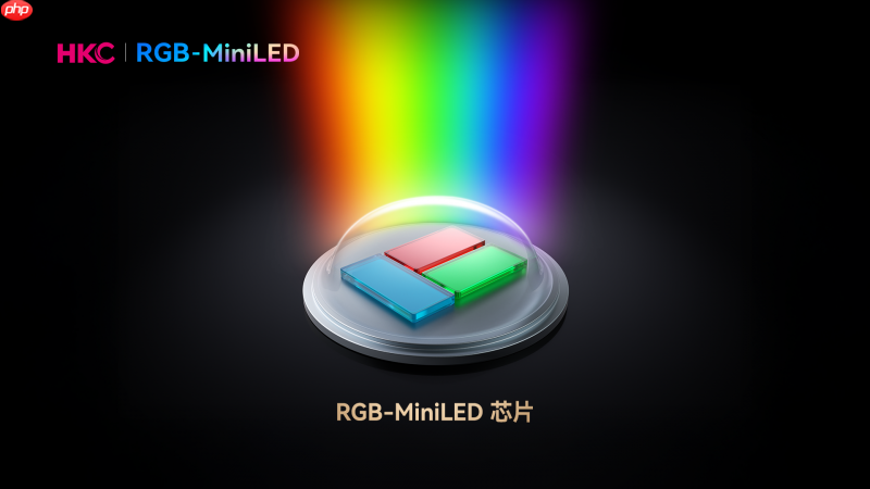 HKC官宣！RGB-MiniLED显示器M10Ultra，引领显示技术新高度