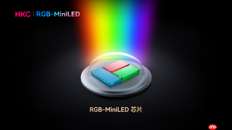 显示技术新纪元，HKC让RGB-MiniLED迎来中国时刻