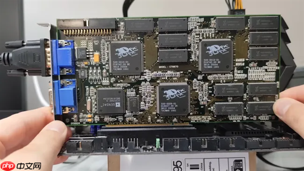 跨越25年的兼容：古老3dfx Voodoo2点亮搭载9900X的Windows 11！