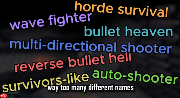 开发商发起《吸血鬼幸存者》致敬作品标签投票 会推荐给V社