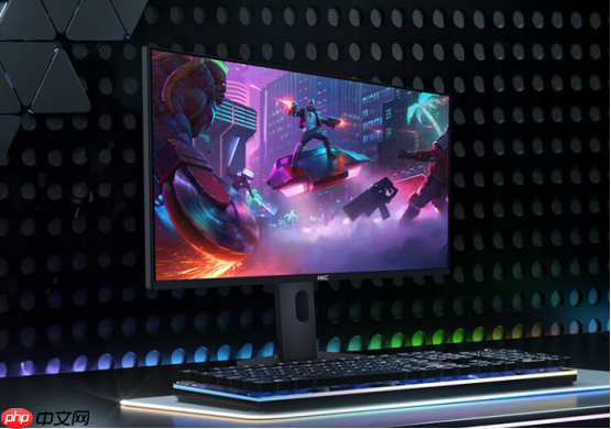 HKC领航M8QD-Minilled显示器上市:4K双模玄墨低反屏,重塑电竞影音新体验