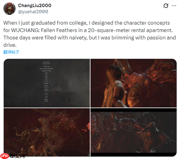 《明末:渊虚之羽》设计师谈设计角色:那会刚毕业 充满激情