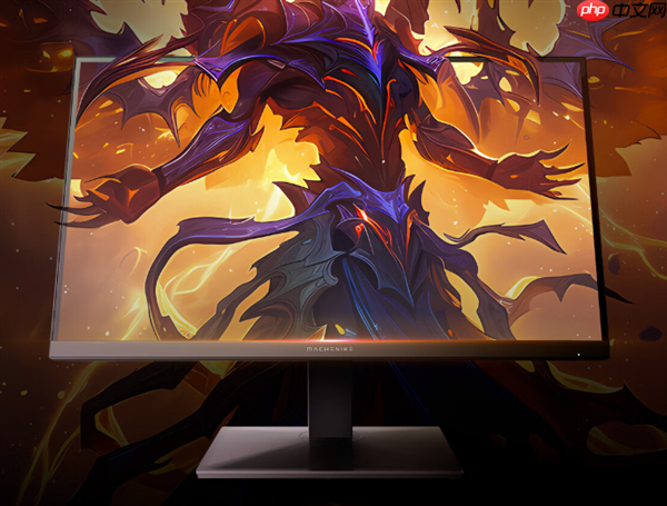 机械师新款27寸显示器首发999元：2K 260Hz屏 硬件低蓝光
